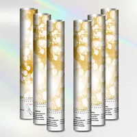 Goud En Zilver Groothandel Confetti Kanon Met Glanzende Metallic Folie