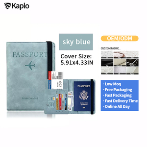 Porte-<span class=keywords><strong>passeport</strong></span> en <span class=keywords><strong>cuir</strong></span> PU à motif marbré, étanche, organiseur de documents de voyage, étui <span class=keywords><strong>personnalisé</strong></span> avec logo, vente en gros pour voyages d'affaires - Product Image 1