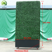 Vente clôture murale verte artificielle haute qualité haie de plantes artificielles décoratives vertes panneaux de buis personnalisation de mur d'herbe