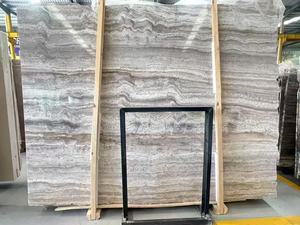 Sang trọng hiện đại tự nhiên lỗ & hạt gỗ sọc <span class=keywords><strong>travertine</strong></span>-Sliver <span class=keywords><strong>travertine</strong></span> với gỗ tĩnh mạch cho thiết kế hiện đại - Product Image 5