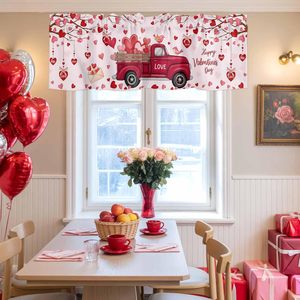 <span class=keywords><strong>Tende</strong></span> <span class=keywords><strong>per</strong></span> Finestre di San Valentino con Cuori Rossi, Rami d'Amore e Uccelli, Decorazioni <span class=keywords><strong>per</strong></span> Finestre di Camion, Cucina e <span class=keywords><strong>Camera</strong></span> <span class=keywords><strong>da</strong></span> <span class=keywords><strong>Letto</strong></span>, Personalizzabili - Product Image 4