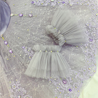 Traje de Ballet Clásico Paquita Raymonda con Pedrería Lila para Niñas, Vestido de Danza para Actuaciones en Escenario
