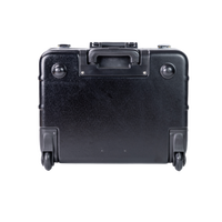 Mallette rigide en aluminium de conception OEM, mallette argentée portable, mallette de transport en aluminium pour instruments et équipements
