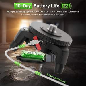 Adaptateur de niveau <span class=keywords><strong>laser</strong></span> <span class=keywords><strong>Huepar</strong></span>, base rotative à 360 degrés pour trépied de niveau <span class=keywords><strong>laser</strong></span>, horizontal D01, micro-réglage, réglage fin, pivotant - Product Image 2