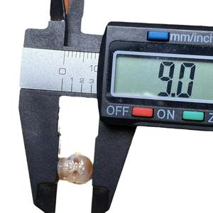 Calavera 7-9mm Perlas talladas Color natural Perlas sueltas de agua dulce para la fabricación de joyas DlYJewelry - Product Image 2