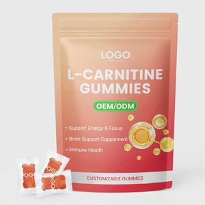 OEM/ODM L-Arginine Gummies Stikstofoxide Supplement <span class=keywords><strong>Gummy</strong></span> Candy Energie Uithoudingsvermogen Herstel Ondersteuning <span class=keywords><strong>Gummy</strong></span> Individueel verpakte zakjes - Product Image 1
