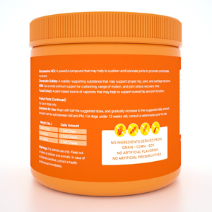 กลูโคซามีนและโคนโดรอิตินสําหรับสะโพกและข้อต่อสนับสนุนลําไส้และสุขภาพภูมิคุ้มกันน้ํามันปลาอาหารเสริมสุนัขอาหารเสริมโภชนาการสัตว์เลี้ยง - Product Image 3