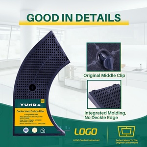 Filtre de hotte de cuisinière à charbon de graisse de prix usine pour la purification de la fumée de cuisine domestique - Product Image 4