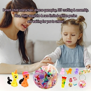 Caja <span class=keywords><strong>Sorpresa</strong></span> <span class=keywords><strong>de</strong></span> 10 cm, My Little Pony, Huevos <span class=keywords><strong>Sorpresa</strong></span>, Nuevo Estilo, Lindos Juguetes <span class=keywords><strong>de</strong></span> Pony Arcoíris, Regalos para Niñas - Product Image 6