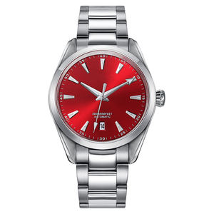 นาฬิกาข้อมือกลไกตัวเรือนสแตนเลสสตีลคุณภาพสูง ระบบกลไกแบบมืออาชีพ ชุดเฟืองละเอียด ทนน้ำได้ 20ATM พร้อมหน้าปัดแสดงผล - Product Image 2