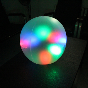 سرير قابل للنفخ لحمامات السباحة حلقة LED طوافة بلاستيكية للسباحة جولة 43 بوصة مضيئة بركة أنبوب عائم ل الكبار - Product Image 4