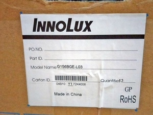 อินโนลักซ์ G156BGE-L03 15.6" WXGA 1366×768 500nit LVDS 30 พิน TN แผงจอ LCD อุตสาหกรรม - Product Image 5
