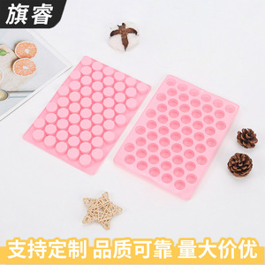 Pink Silicone Cylinder Mold 60 Cavities For Baking Candy DIY Wax Crafting Tools - Product Image 4