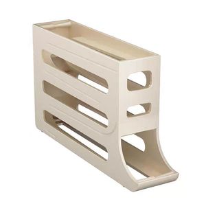 Distributeur automatique d'œufs pour réfrigérateur, organisateur à alimentation par gravité, support de rangement pour œufs, bac de stockage, conteneur de réfrigérateur peu encombrant - Product Image 2