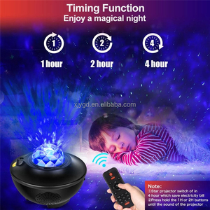 New Projector Nightlight Star Sky Ocean Wave Projection Lamp Wireless <strong>Speaker</strong> Voice <strong>Control</strong> Christmas Projector Light - Product Image 4