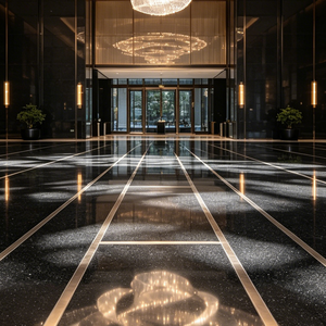 Premium UNION Modern Polished Natural Stone India Black Granite Slab Cut-To-Size Durable 1 Year Warranty for Kitchen Bathroom - Product Image 4