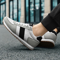 Vente en gros Chaussures de jogging rétro mode décontractées pour femmes Chaussures d'entraînement respirantes en maille Chaussures Gump unisexes Baskets épaisses