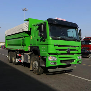 Sinotruk HOWO รถดัมพ์มือสอง6x4 400hp มาตรฐานการปล่อยก๊าซยูโร2สภาพดีราคาถูก360Â ° กล้องหลังพวงมาลัยซ้าย - Product Image 1
