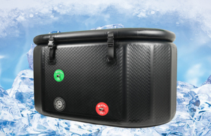 AMBOHR 150*80*65CM Nouvelle Baignoire de Massage Ovale Extérieure <span class=keywords><strong>SPA</strong></span> 1 Personne Sports Nautiques <span class=keywords><strong>SPA</strong></span> Extérieur Baignoire <span class=keywords><strong>Gonflable</strong></span> - Product Image 5