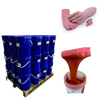 Addition de qualité alimentaire rtv2 Platinum Caoutchouc de silicone liquide pour poupées adultes faisant des jouets