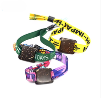 Bracelets NFC RFID ajustables en coquille de noix de coco imperméables personnalisés 13,56 MHz avec puces NTAG213/215/216 pour hôtels et grands événements