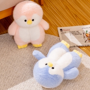 All'ingrosso peluche pinguino pantofole calde morbide pantofole animali di peluche per la <span class=keywords><strong>famiglia</strong></span> dei bambini scarpe da interno - Product Image 5