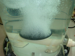 HUISEN 고효율 DN200 EPDM 멤브레인 크라운 나노 버블 디스크 디퓨저 - Product Image 6