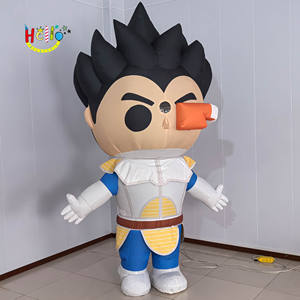 Meilleure vente Animation <span class=keywords><strong>Costume</strong></span> <span class=keywords><strong>de</strong></span> dessin animé <span class=keywords><strong>de</strong></span> marche gonflable <span class=keywords><strong>Costume</strong></span> végéta gonflable - Product Image 2