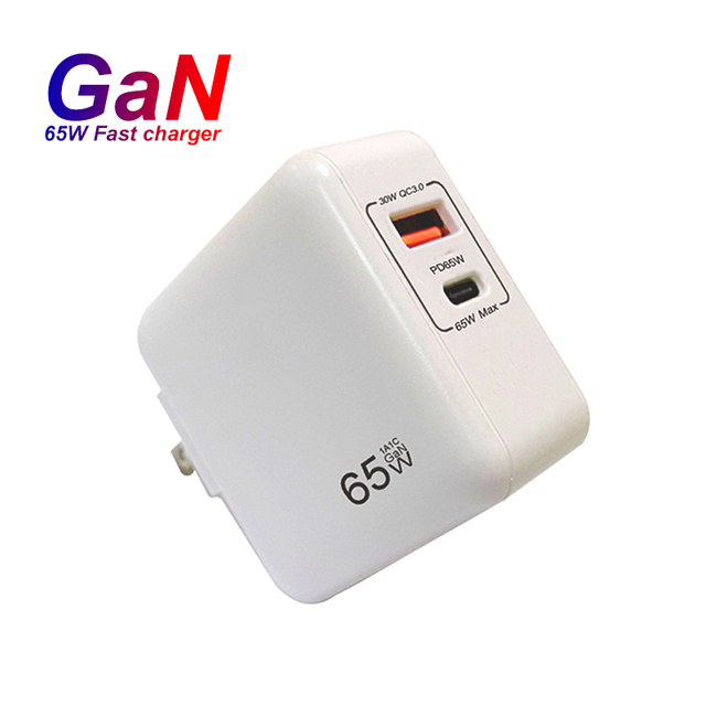 Oem Gan Double Ports Laptop Power Charger Multifunction Pd Qc3.0 Usb Fast Charging 65W 100W Gan Ac Charger Adlikelyer Adapter