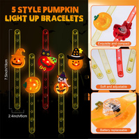Personnalisé Halloween Party Favors Enfants Fidget Led Bracelet Lumineux Bracelet Led Bracelets Pour Événements