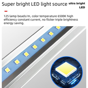 Éclairage LED de <span class=keywords><strong>Garage</strong></span> Hexagonal Haute Puissance en Nids d'Abeille, Plafonnier LED pour Atelier et Chambre à Coucher - Product Image 4