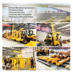 Mobile piccolo mini idraulico palificazione di calcestruzzo guardrail recinzione post pile pressa driver driving machine - Product Image 5