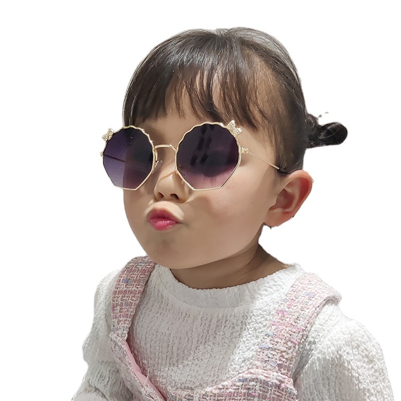 Polaroid Enfants de Bébé Lunettes Soleil Polarisé Rouge / Miroir Verres