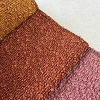 Tissu aspect lin, sensation granulaire, doux et moelleux, matière chenille pour housse de coussin et chaise