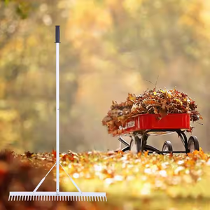 Râteau à feuilles de jardin en aluminium détachable Offre Spéciale d'usine Râteau de paysage en aluminium <span class=keywords><strong>extra</strong></span> <span class=keywords><strong>large</strong></span> de 36 pouces - Product Image 5