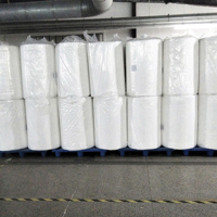 Hot Selling 100% reine Baumwolle Vliesstoff Spunlace Rohmaterial für verschiedene Verwendung zwecke für Kranken häuser