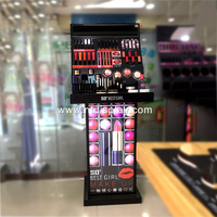 Présentoir sur pied pour testeurs de parfum, de rouge à lèvres et de cosmétiques pour magasins de maquillage et de parfumerie