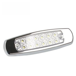 Luces Antiniebla de Repuesto, Luces LED Blancas, Ámbar y Rojas para Camiones, Luces Traseras para Camiones Todoterreno, Luces de Posición Laterales LED para Remolques, Luces de Advertencia de 24V - Product Image 6