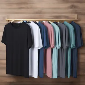 Hochwertiges Großhandel Herren T-Shirt mit individuellem Design 100% Baumwolle T-Shirt Druck plus Größe T-Shirt Herren T-Shirt für Männer