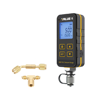 Manomètre numérique pour systèmes HVAC VMV1S-2 - Vacuomètre haute précision pouvant être utilisé avec l'application