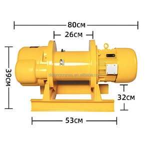 Ventas populares, cabrestante eléctrico de 1 tonelada, materiales de construcción de elevación hechos en China - Product Image 5