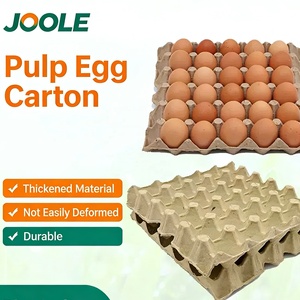 Cartón <span class=keywords><strong>para</strong></span> Huevos de Pulpa Personalizable al por Mayor |   Bandeja <span class=keywords><strong>para</strong></span> Huevos de Cartón Rígido Ecológico <span class=keywords><strong>para</strong></span> Aves de Corral y Empaque de Alimentos - Product Image 1