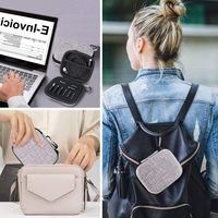 Étui portable personnalisé en EVA, étui à outils étanche en EVA pour USB, housse de protection antichoc avec fermeture à glissière, sacs et étuis en EVA