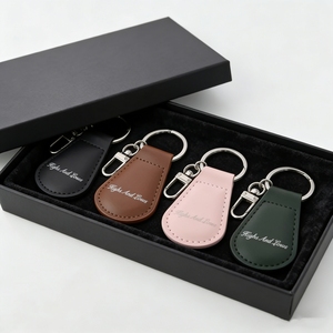 Llaveros de Cuero Personalizados con Logotipo, Llaveros Duraderos, Regalos Promocionales Novedosos para Empresas - Product Image 2