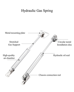 Goodcen đồ nội thất nhà bếp mềm đóng mùa xuân khí mùa xuân hỗ trợ lên và xuống cửa thủy lực khí mùa xuân - Product Image 4
