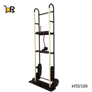 รถเข็นมือโลหะ6ล้อแบบพับได้ <span class=keywords><strong>HT0101</strong></span>รถเข็นปีนบันไดรับน้ำหนักได้250กก. เคลือบผงใช้งานง่ายใช้ในอุตสาหกรรม OEM - Product Image 6