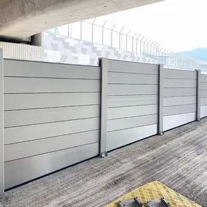 Barrera de inundación de aluminio Sistema de protección contra inundaciones Activos Protección de vida Pared impermeable duradera