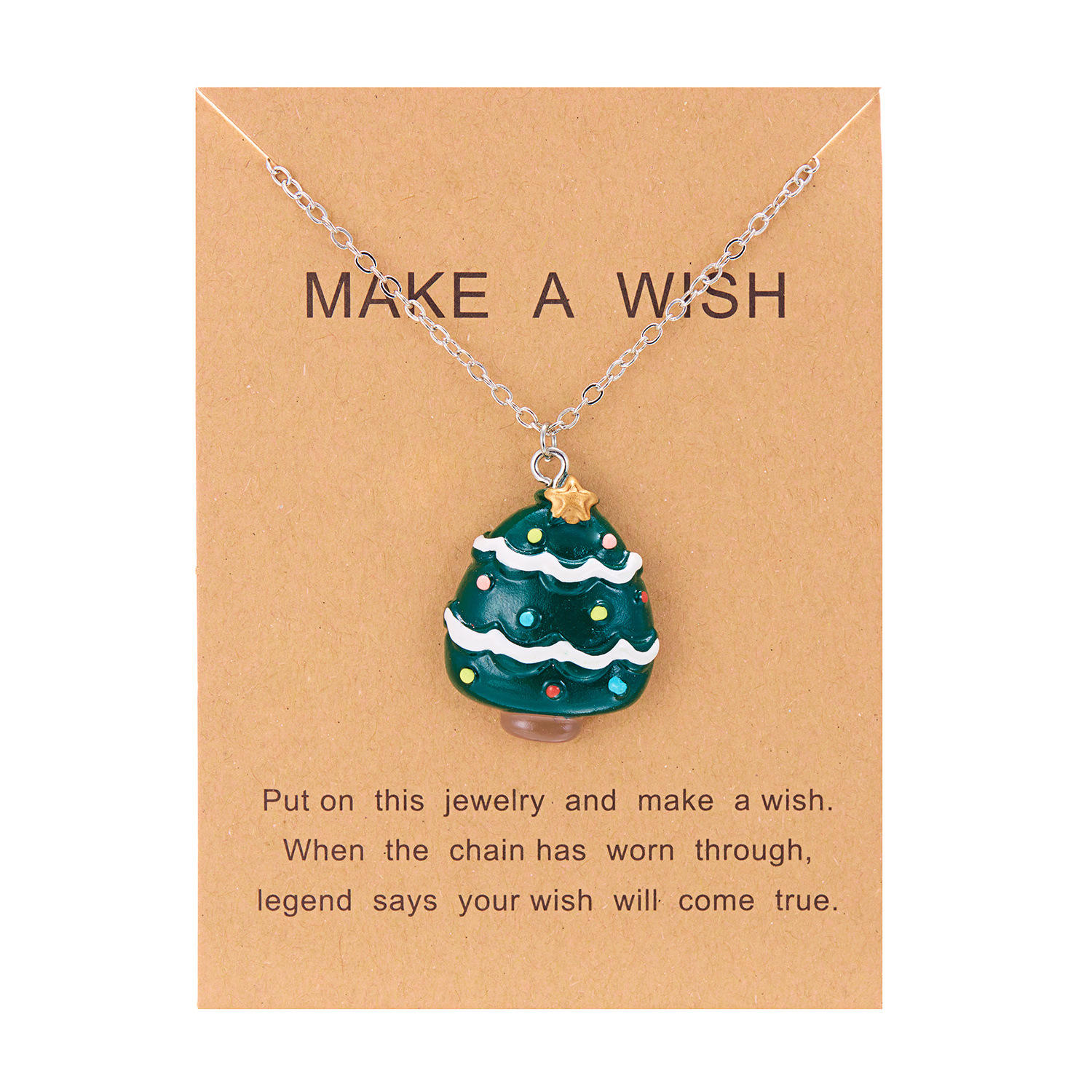 ต้นคริสต์มาสสีเขียวเข้ม