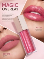 Fabricant de produits de beauté pour les lèvres, gloss à lèvres vegan en gros, logo personnalisé, gloss à lèvres pailleté imperméable, vente en gros en vrac