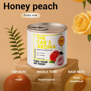 Ambientador en Gel Sólido Aikun para Auto, Aroma Duradero de 60 Días, Fragancia para Auto con Energía Solar, Sin Electricidad, en Lata de Aluminio - Product Image 6